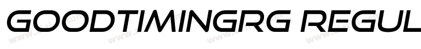 GoodTimingRg Regular字体转换